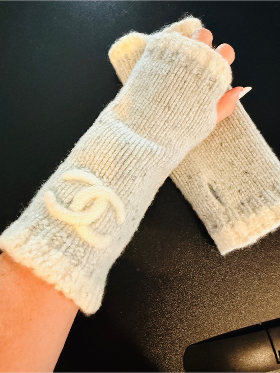CHANEL Accessories - Authentic CHANEL Fingerless Gloves